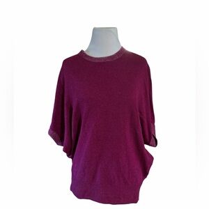 Magenta dolman knitted top by Niko and…, OS